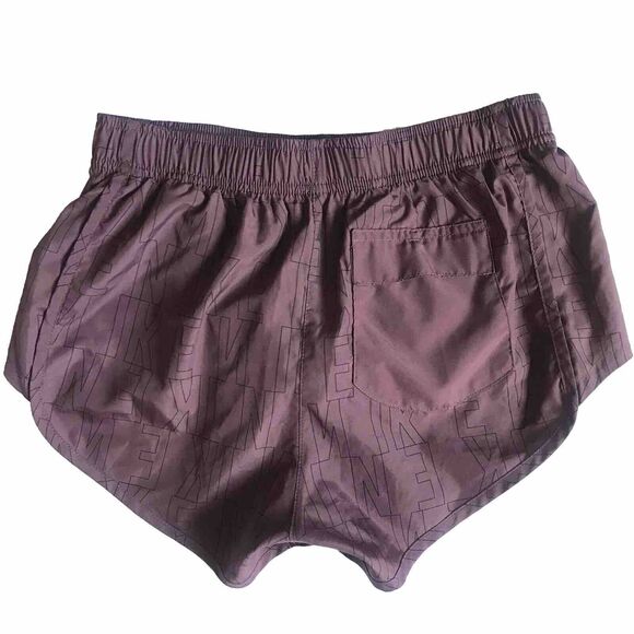 Nike DD4943 Run Division Dri-Fit Packable Running Shorts Womens S Wine AOP NWOT - Picture 6 of 12